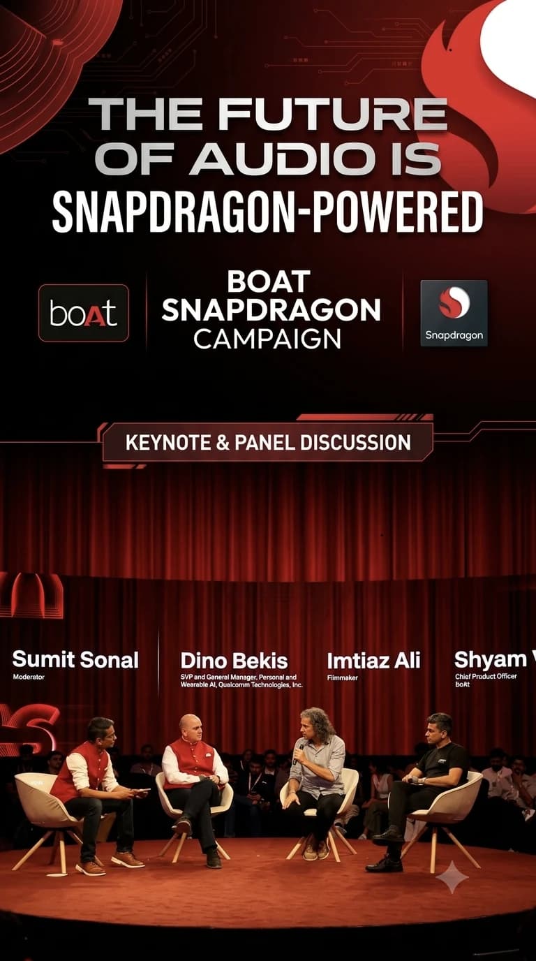 boAt × Snapdragon campaign